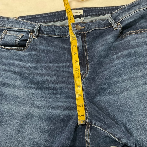 Lane Bryant Blue Denim Jeans Size 22 High Rise Straight - Picture 5 of 8
